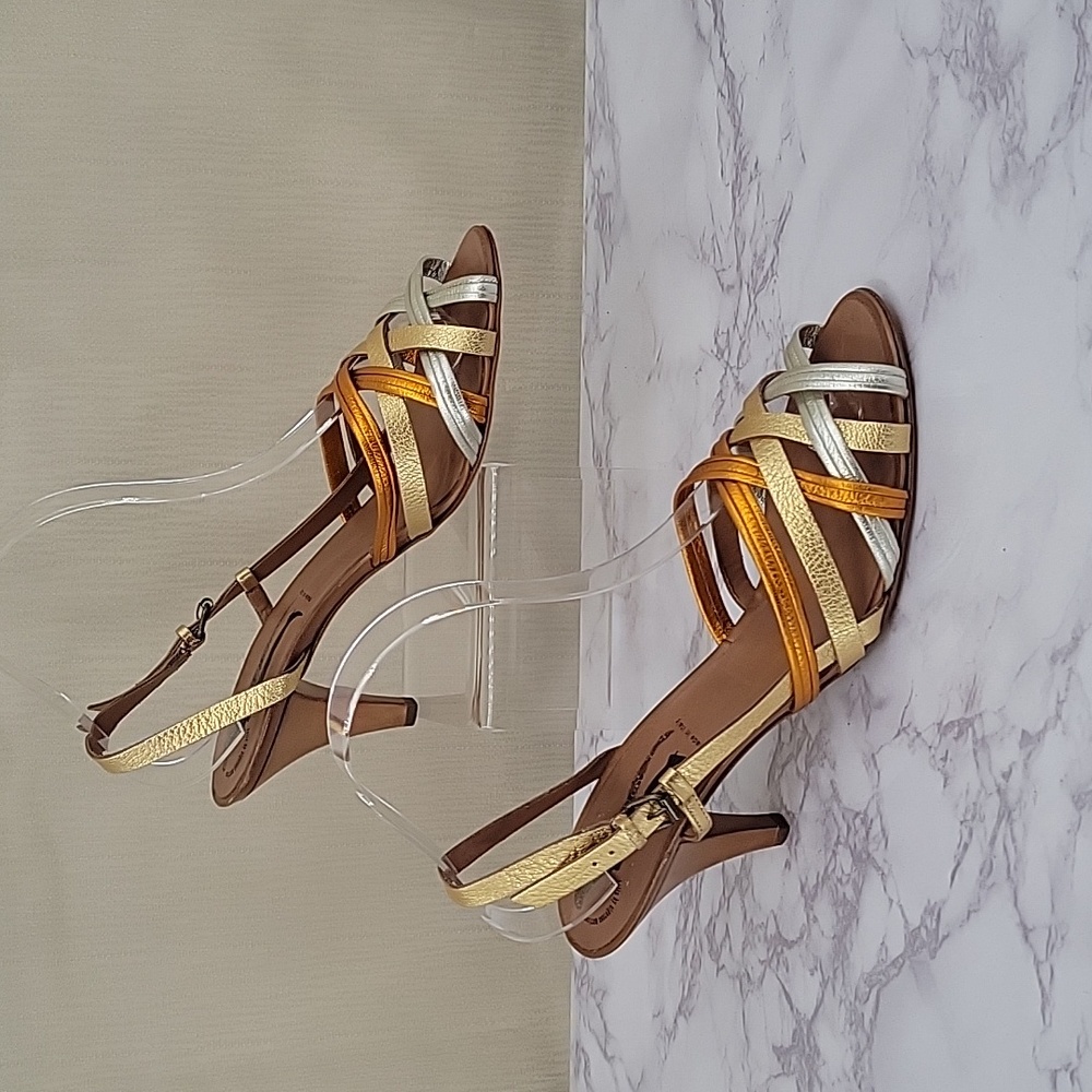 Belle by Sigerson Morrison Strappy Heeled Sandal Vintage 9.5B